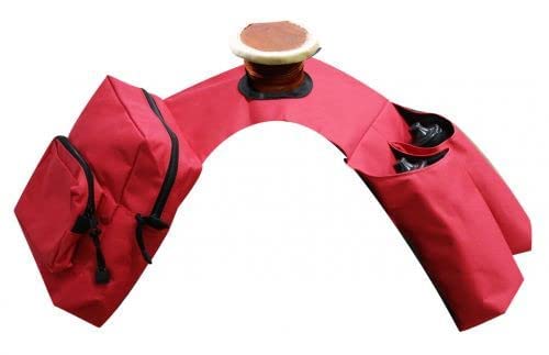 Insulated Cordura Nylon Horn Bag with Water Bottles A26517