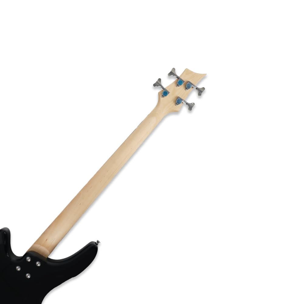 Black Full Size 24 Fret 4 String PJ Electric Bass Guitar V895422