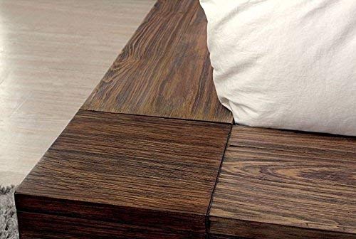 California King Walnut Platform Bed R279966