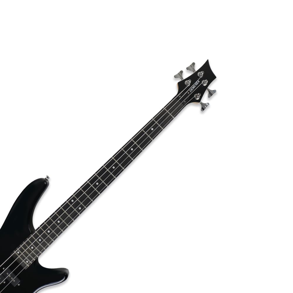 Black Full Size 24 Fret 4 String PJ Electric Bass Guitar V895422