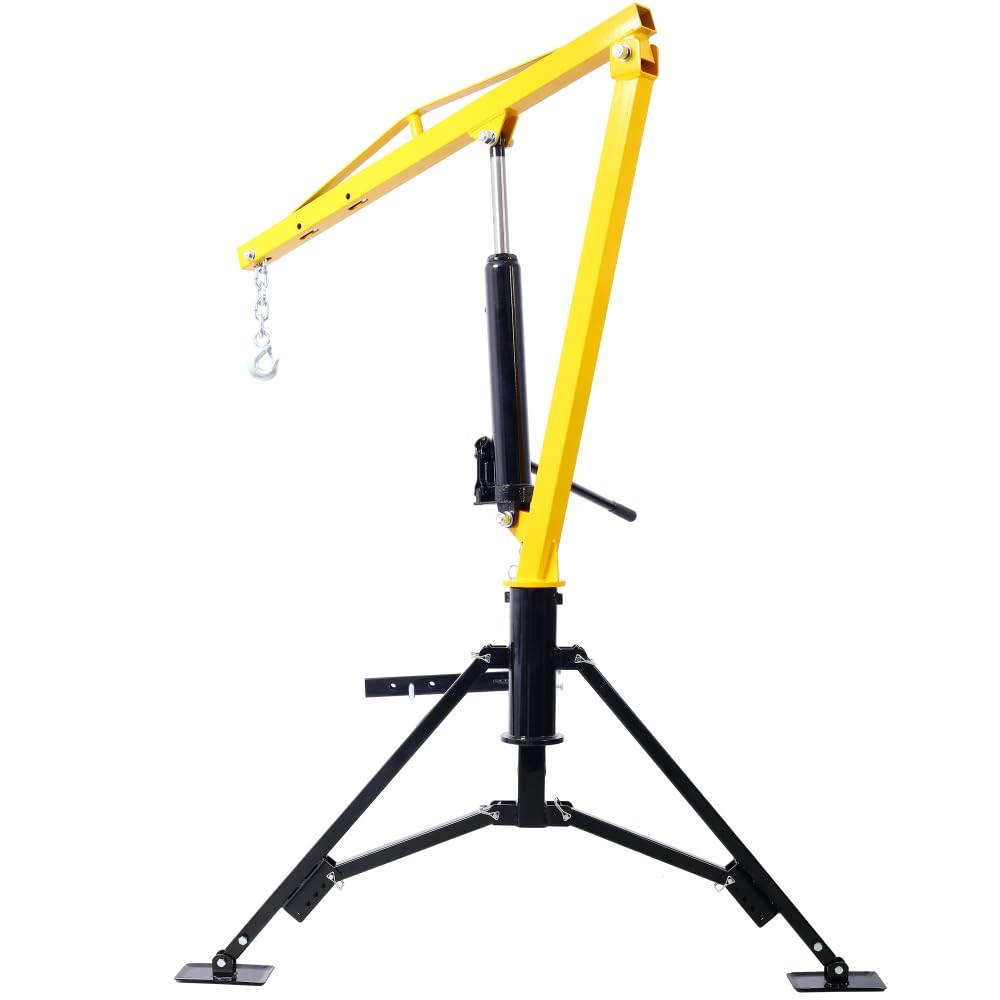 1000 lbs Hydraulic Truck Bed Crane Hoist D73651