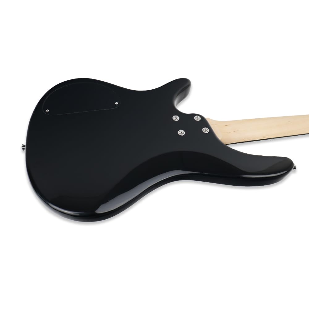 Black Full Size 24 Fret 4 String PJ Electric Bass Guitar V895422