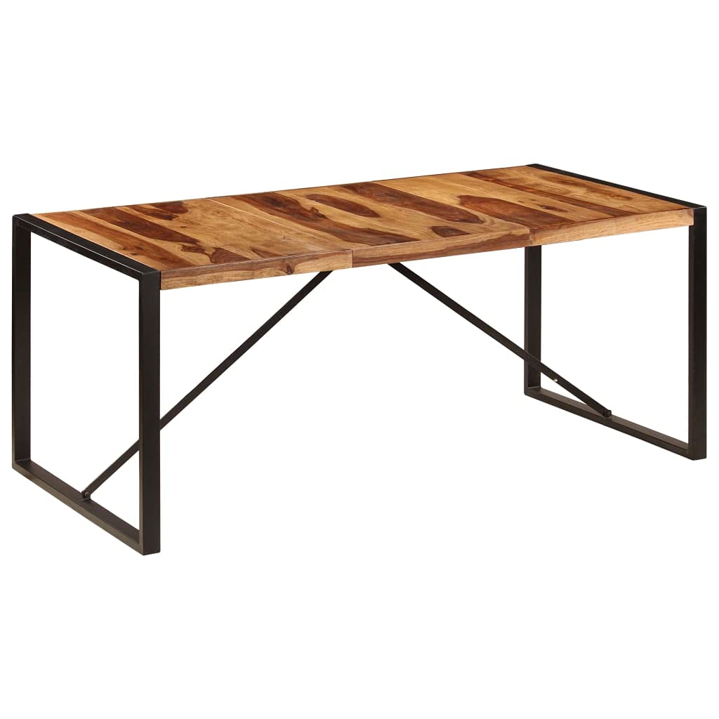 Square 70.9"x35.4"x29.5" Solid Sheesham Wood Dining Table F823999
