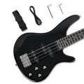 Black Full Size 24 Fret 4 String PJ Electric Bass Guitar V895422