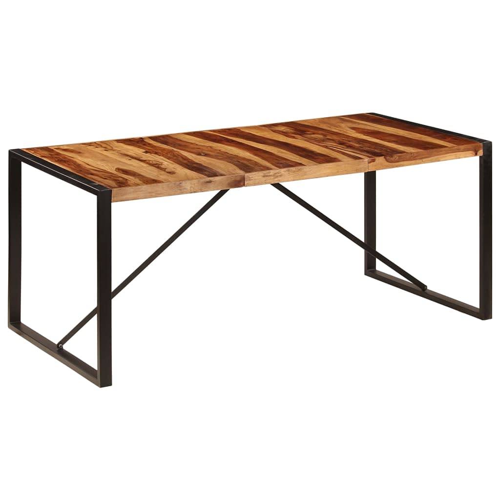 Square 70.9"x35.4"x29.5" Solid Sheesham Wood Dining Table F823999