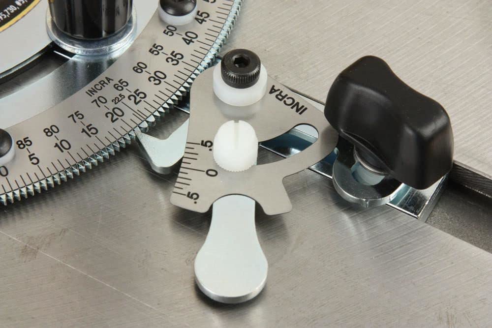 Miter Gauge with Telescoping Fence and Flip Shop Stop C509