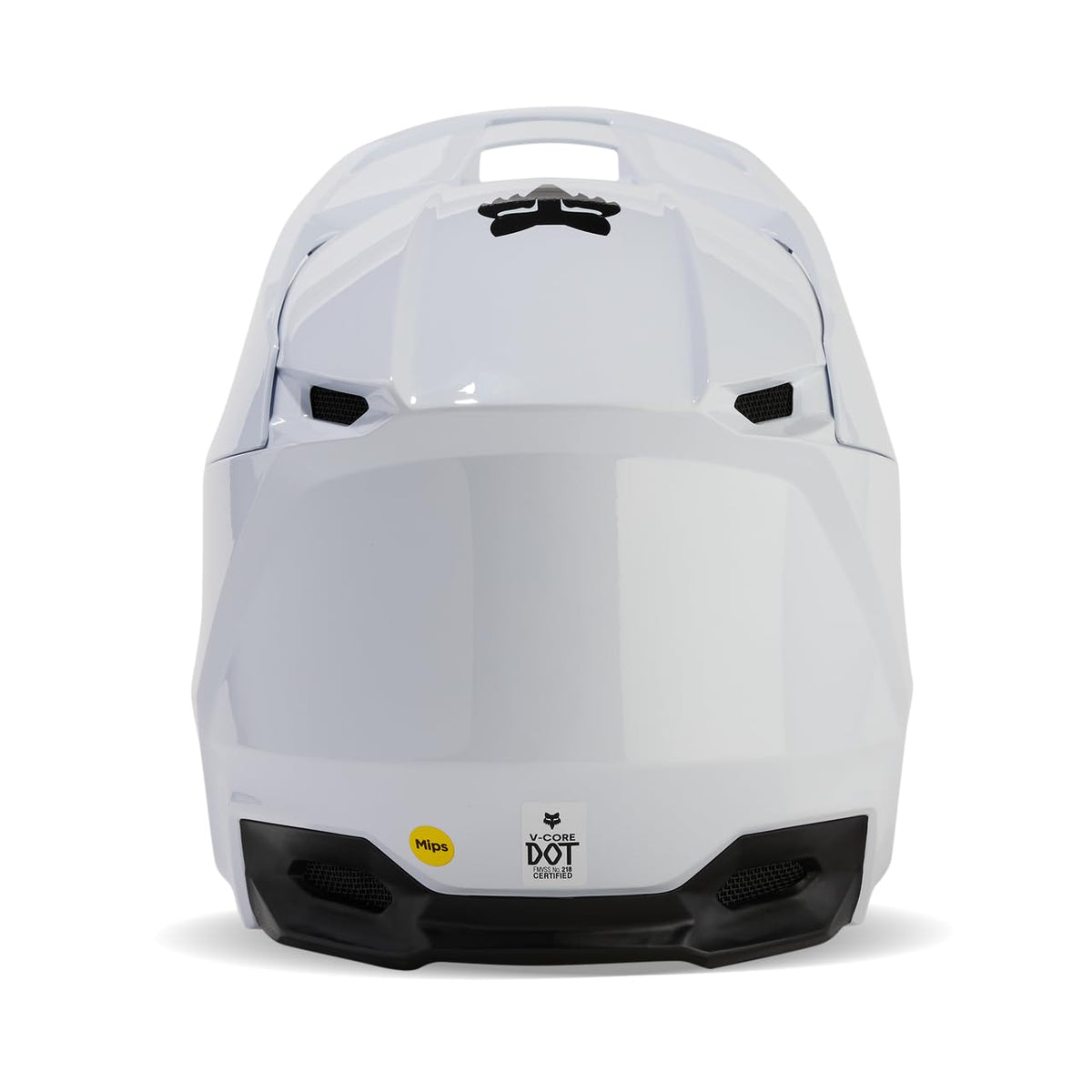 Matte White Motocross Helmet Y184836
