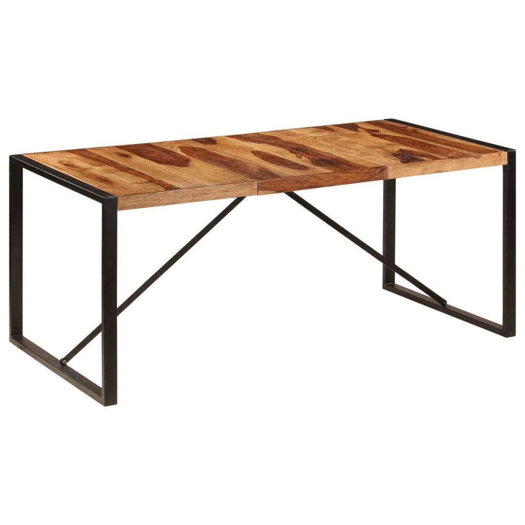 Square 70.9"x35.4"x29.5" Solid Sheesham Wood Dining Table F823999