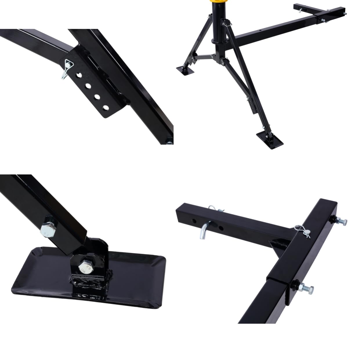 1000 lbs Hydraulic Truck Bed Crane Hoist D73651