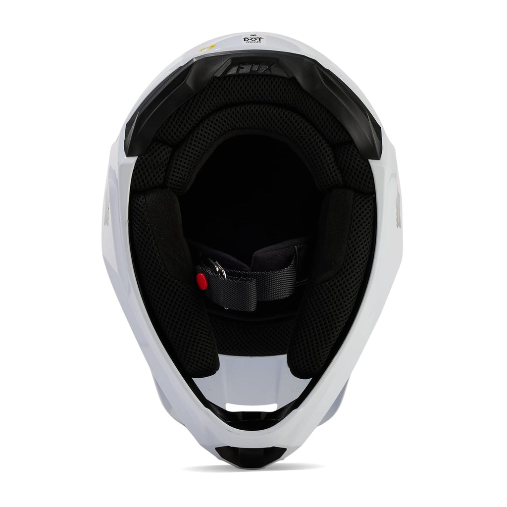 Matte White Motocross Helmet Y184836