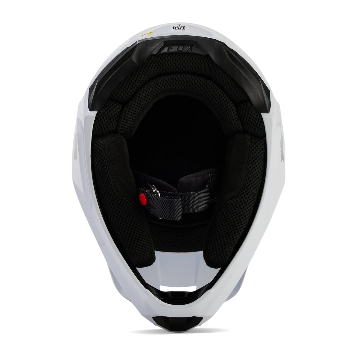 Matte White Motocross Helmet Y184836