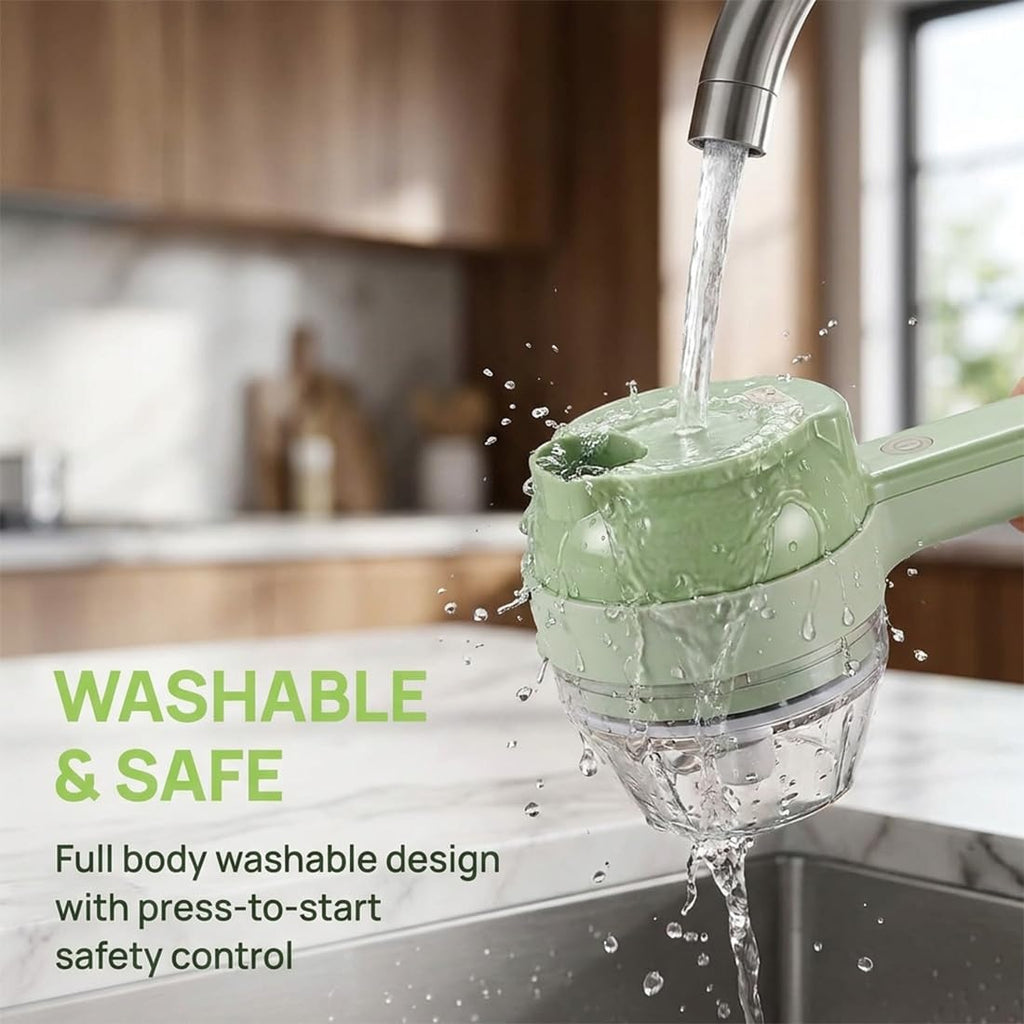 4 in 1 Handheld Electric Vegetable Cutter U454796