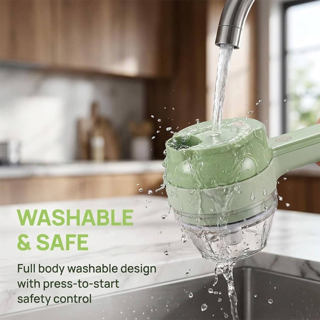 4 in 1 Handheld Electric Vegetable Cutter U454796