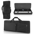 76 Key Piano Keyboard Case Bag with 4-Pocket (Black) P218