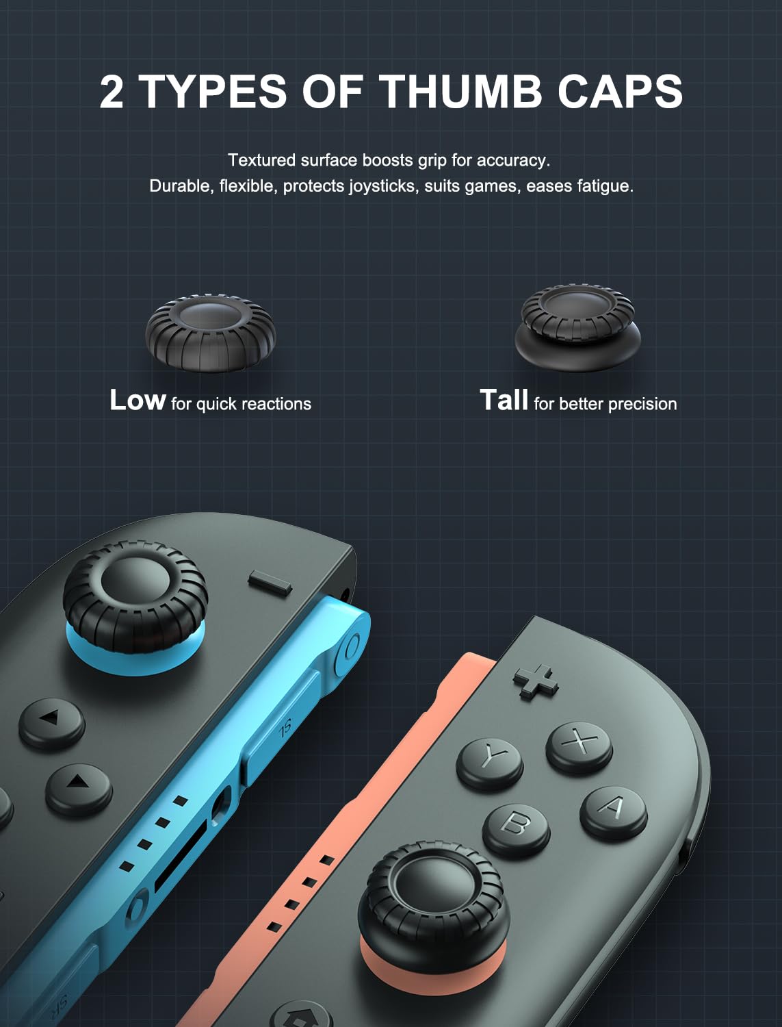 Joy-Con Grips & Steering Wheels Bundle J43301