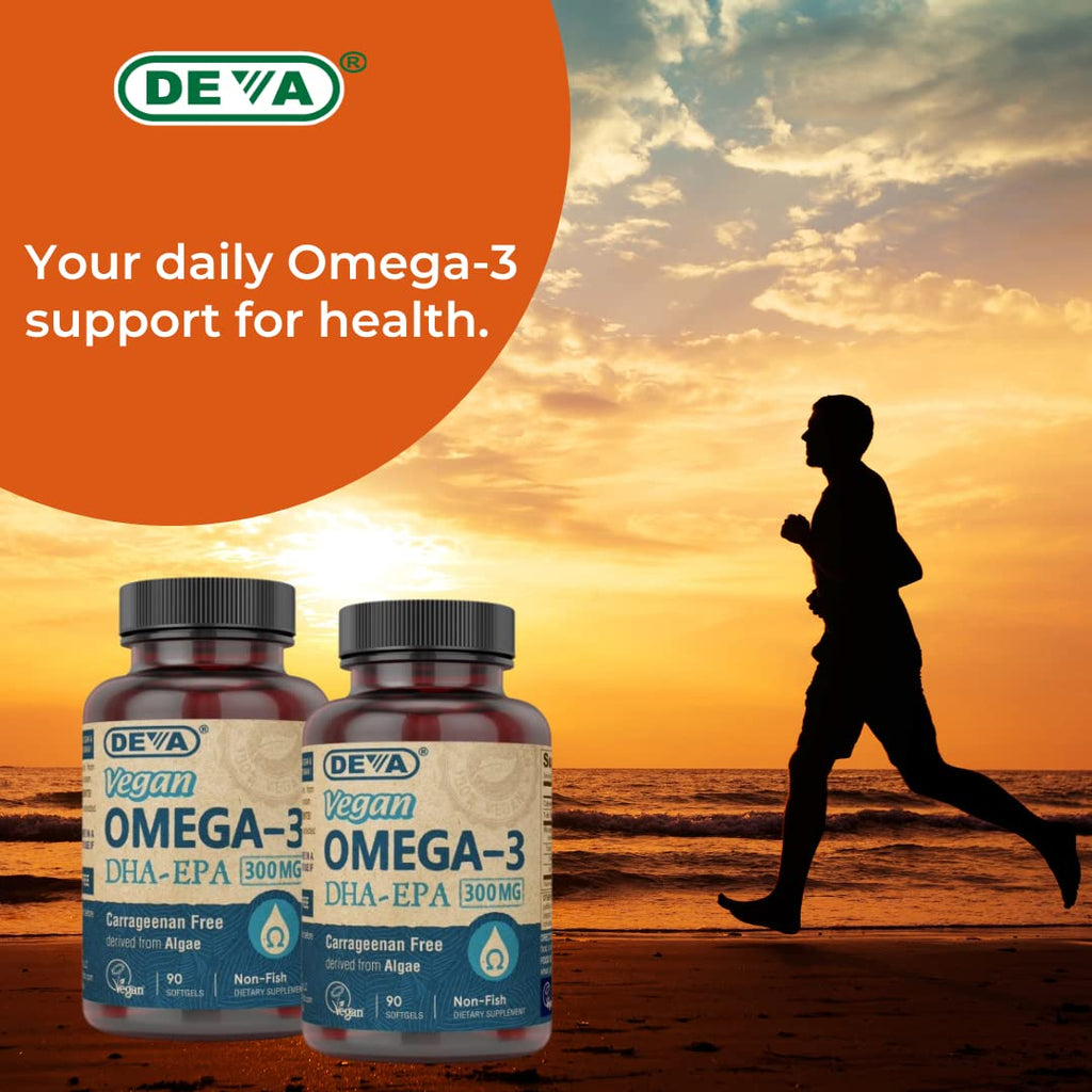 Vegan Omega-3 DHA EPA 300 mg 90 Softgels Z363