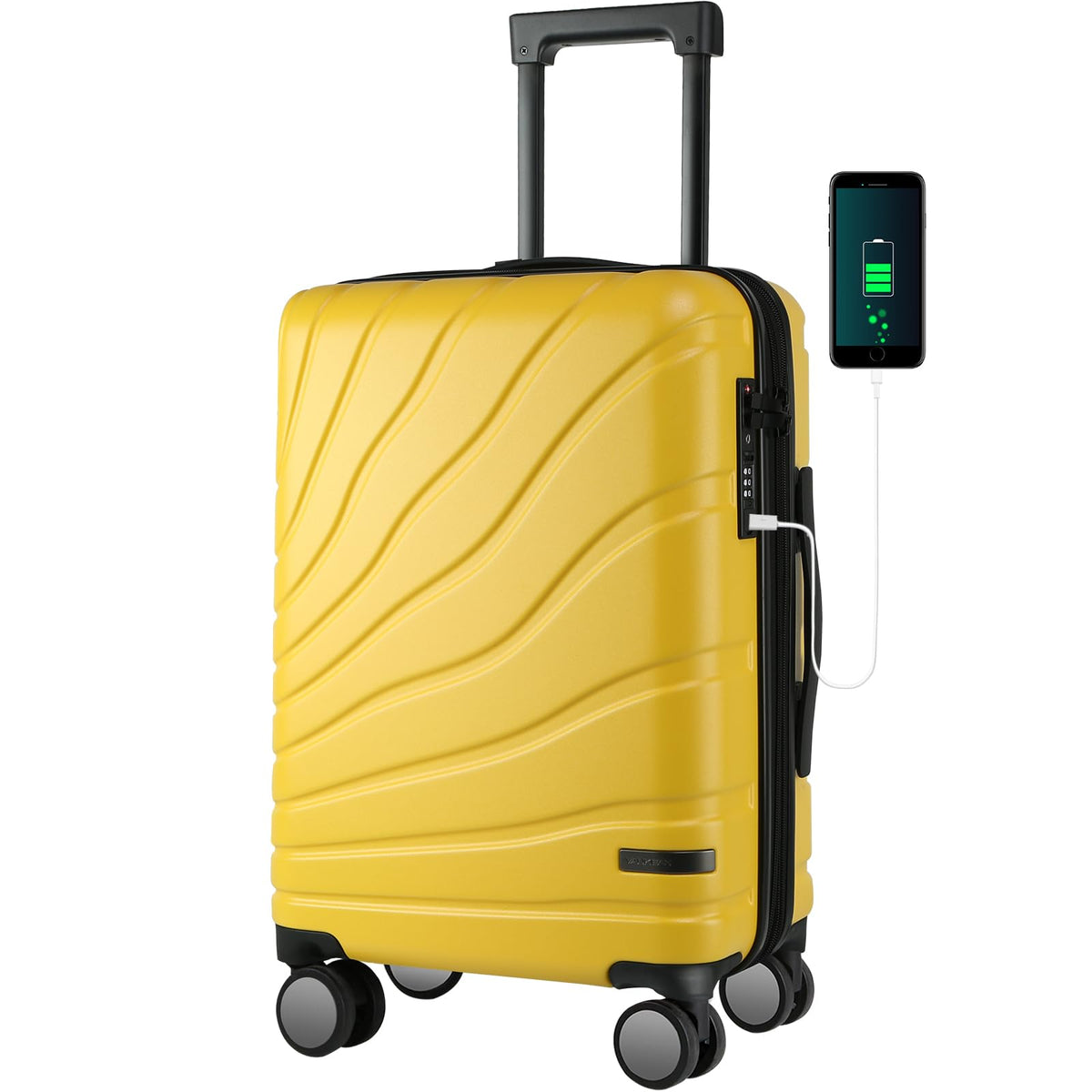 20" Expandable Hardshell Spinner Carry-On with TSA Lock Y948