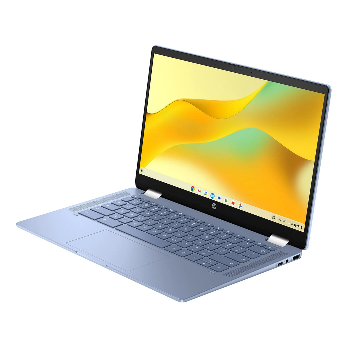 14 inch FHD IPS Touch 2-in-1 Laptop, Intel N100, 4GB RAM, 64GB eMMC, Chrome OS, Sky Blue T1439