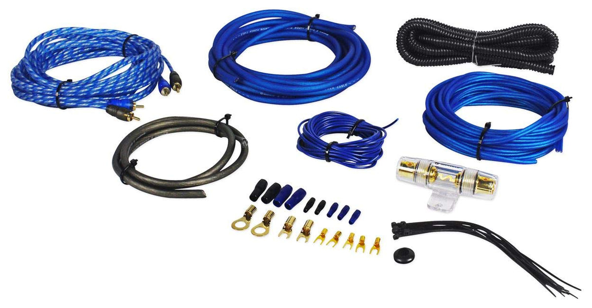 10" Powered Under-Seat Subwoofer with Amp Wiring Kit J913