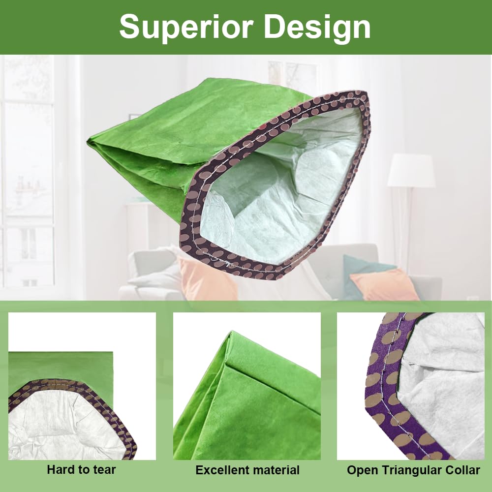 30 Pack Micro Filter Bags for Backpack Vacuum Cleaner R73810