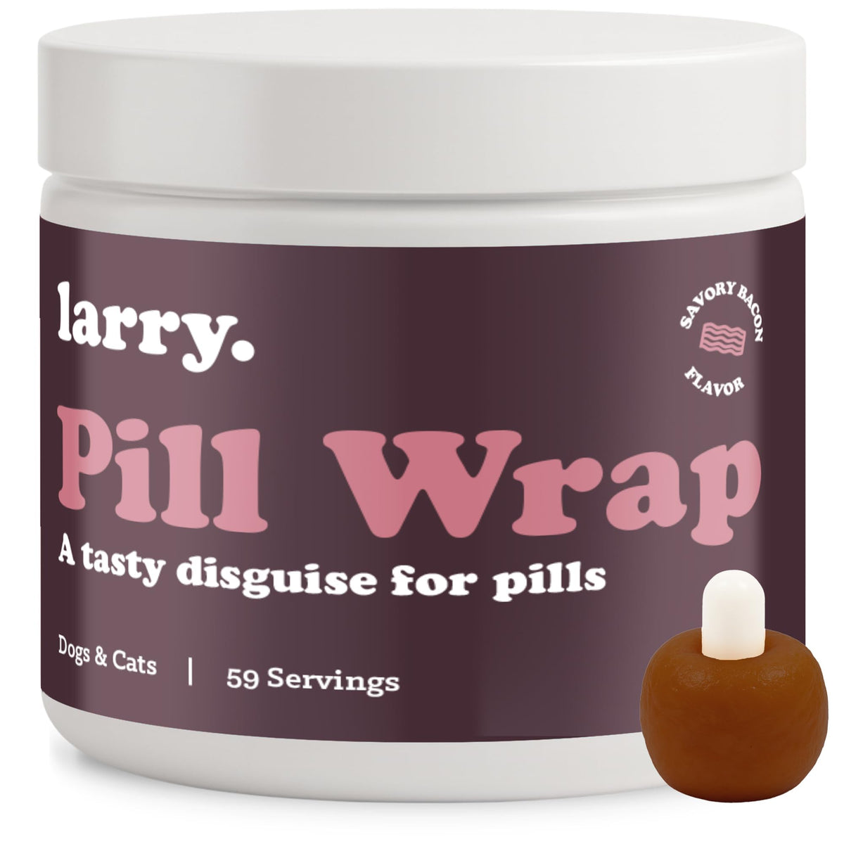 Pill Wrap Dogs Hide Medication Pockets 4.2 oz V1913