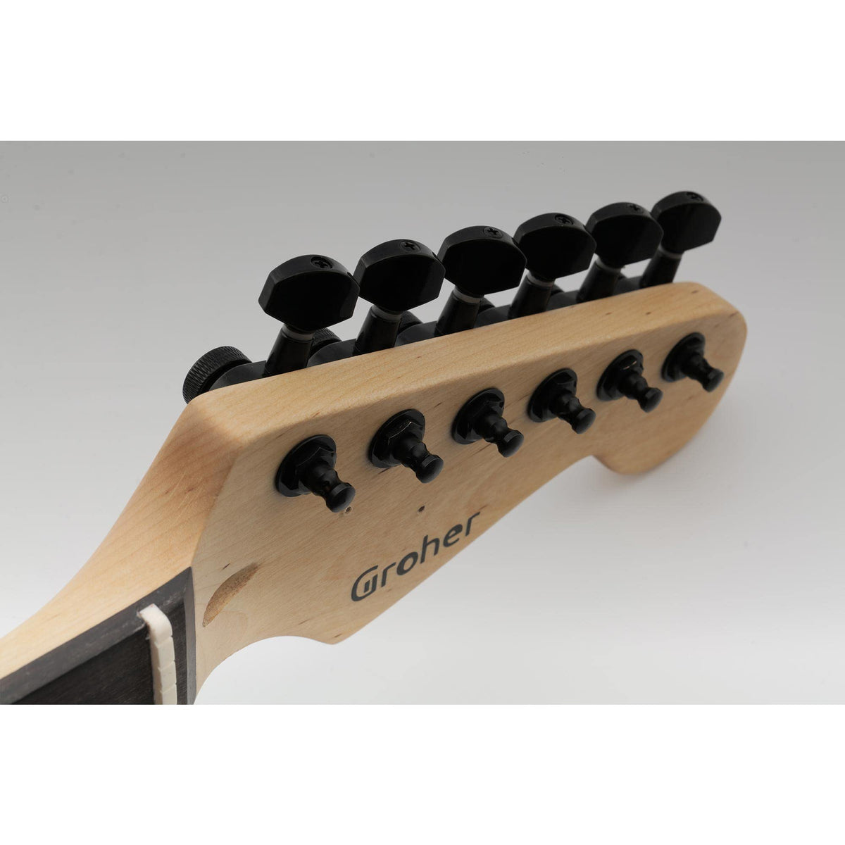 6 Inline Locking Tuners Set Black V393276