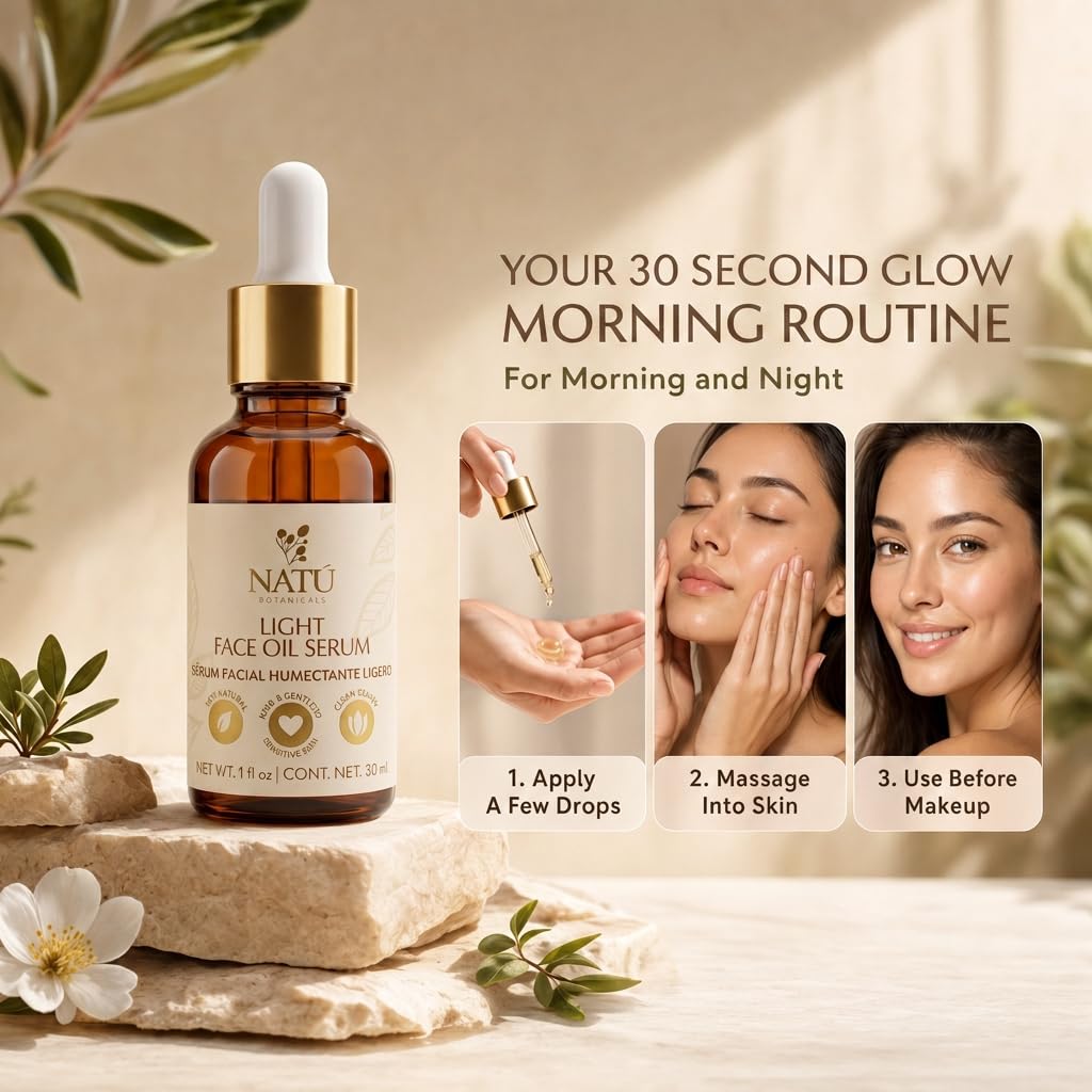 Light Face Oil Serum for Oily & Combination Skin 1 fl oz J78049