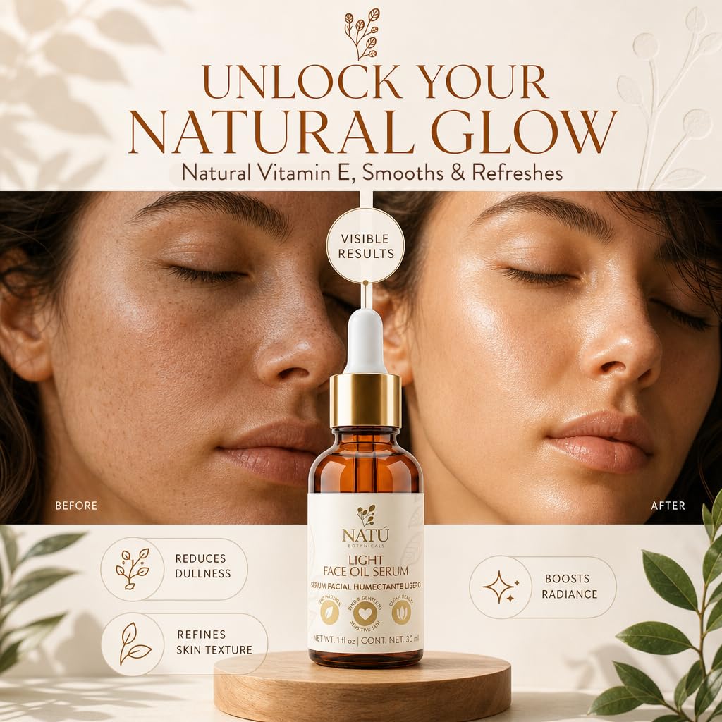 Light Face Oil Serum for Oily & Combination Skin 1 fl oz J78049