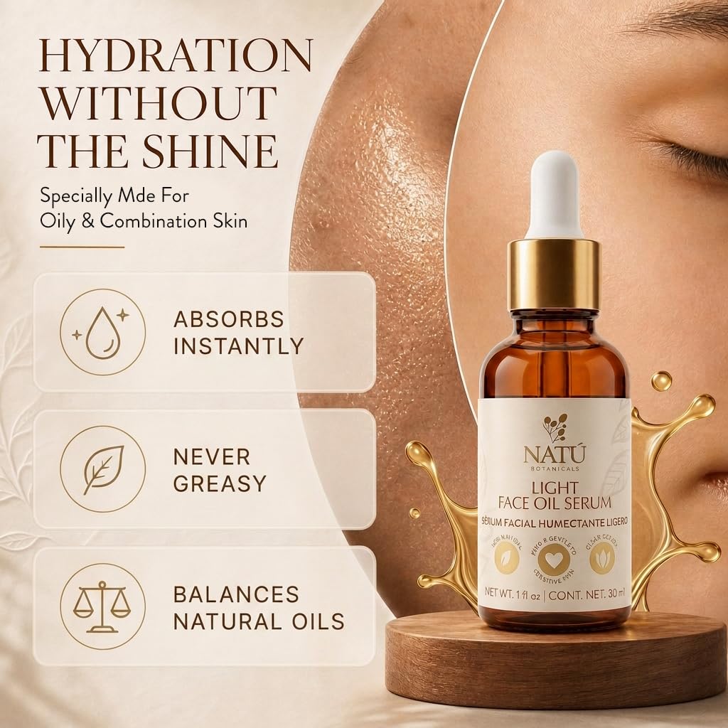 Light Face Oil Serum for Oily & Combination Skin 1 fl oz J78049