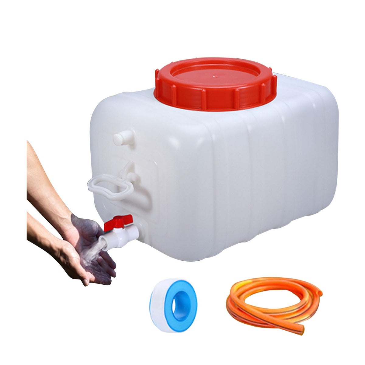 52.8 Gallon Portable Water Storage Container with Spigot M651