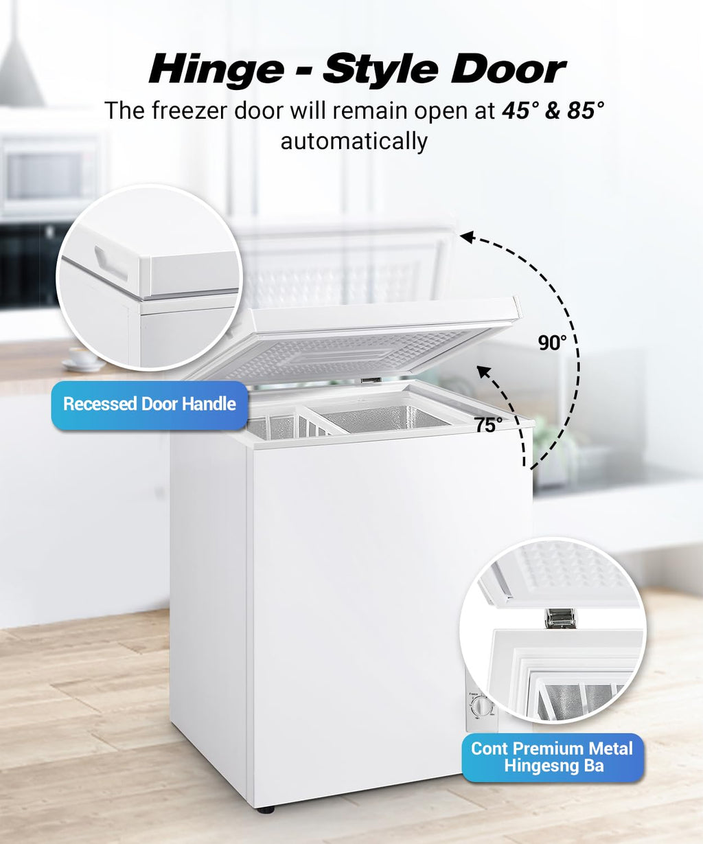 5 Cubic Feet Chest Freezer T405