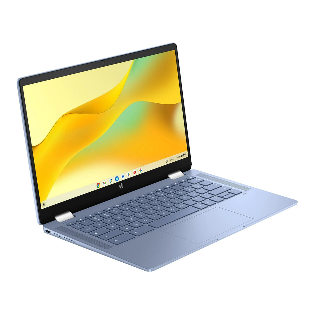 14 inch FHD IPS Touch 2-in-1 Laptop, Intel N100, 4GB RAM, 64GB eMMC, Chrome OS, Sky Blue T1439