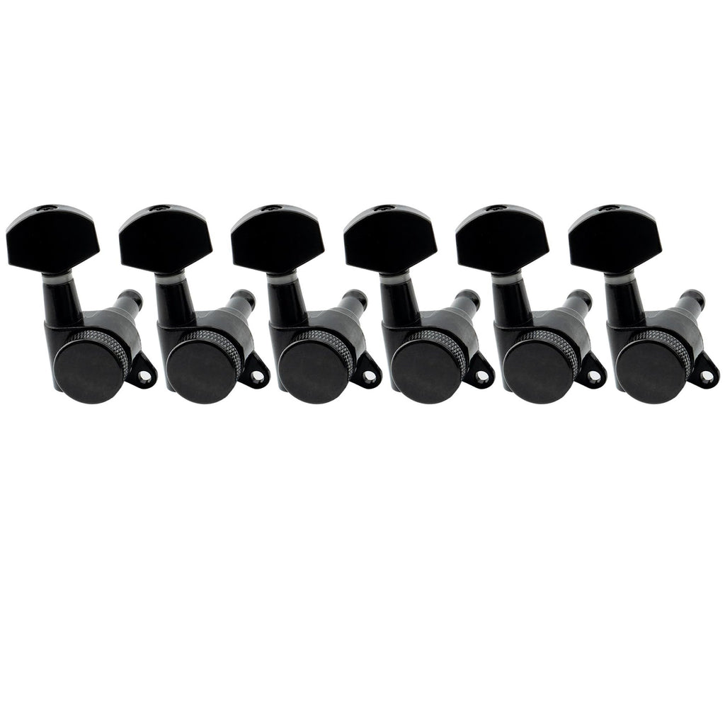 6 Inline Locking Tuners Set Black V393276