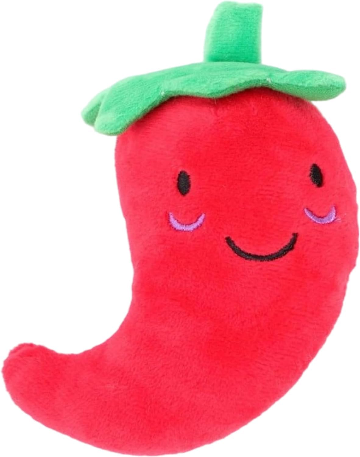 Red Squeaky Plush Dog Toys X2294