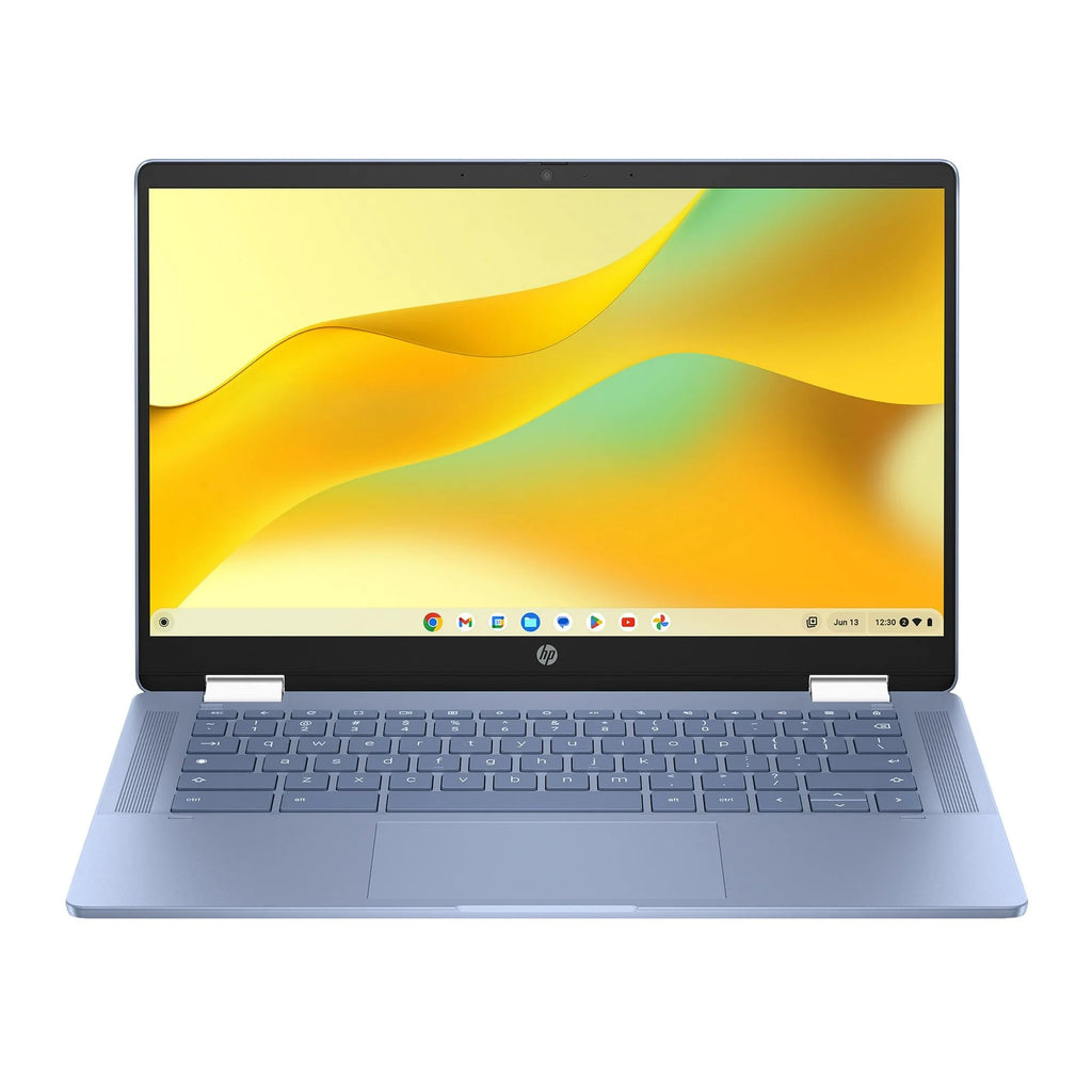 14 inch FHD IPS Touch 2-in-1 Laptop, Intel N100, 4GB RAM, 64GB eMMC, Chrome OS, Sky Blue T1439