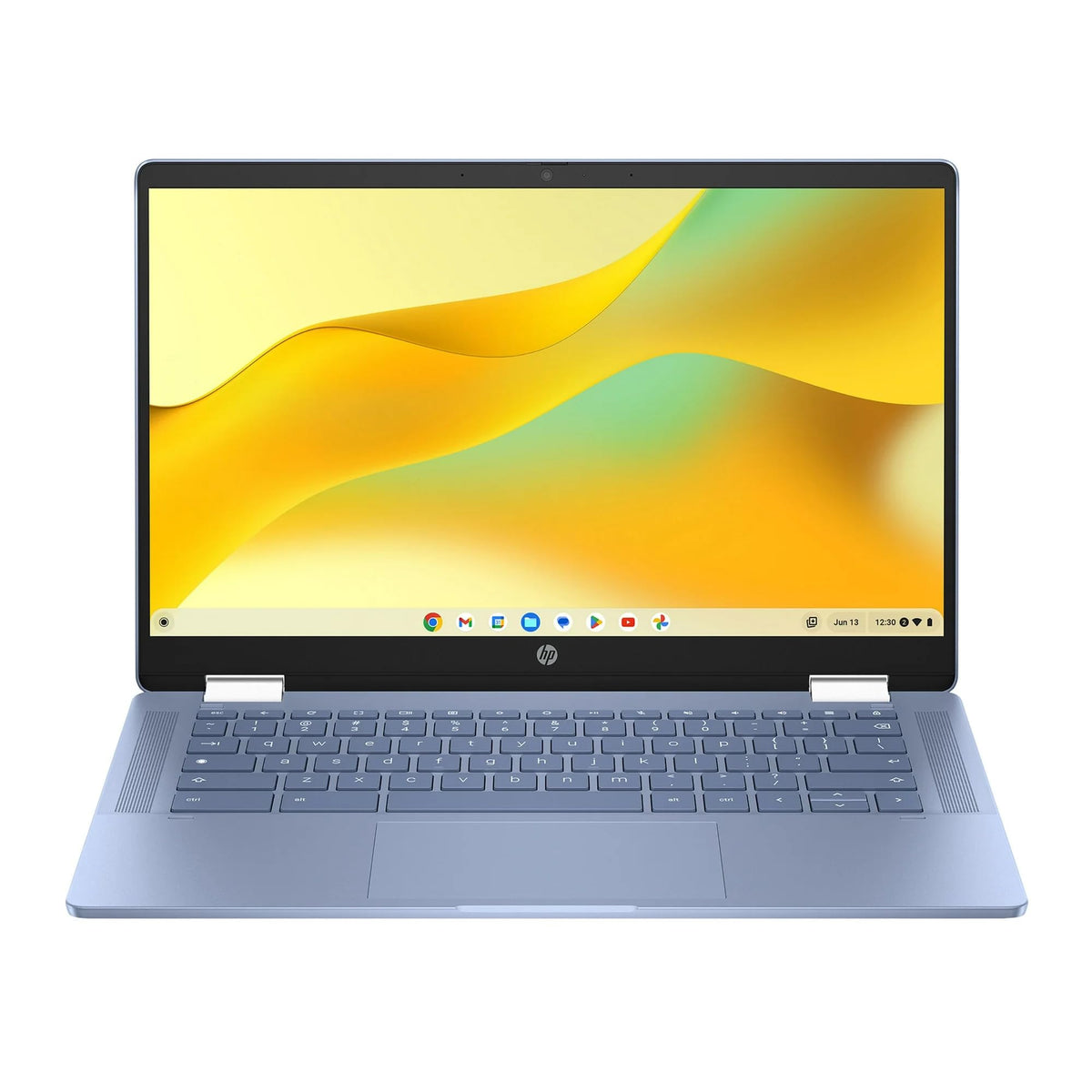 14 inch FHD IPS Touch 2-in-1 Laptop, Intel N100, 4GB RAM, 64GB eMMC, Chrome OS, Sky Blue T1439