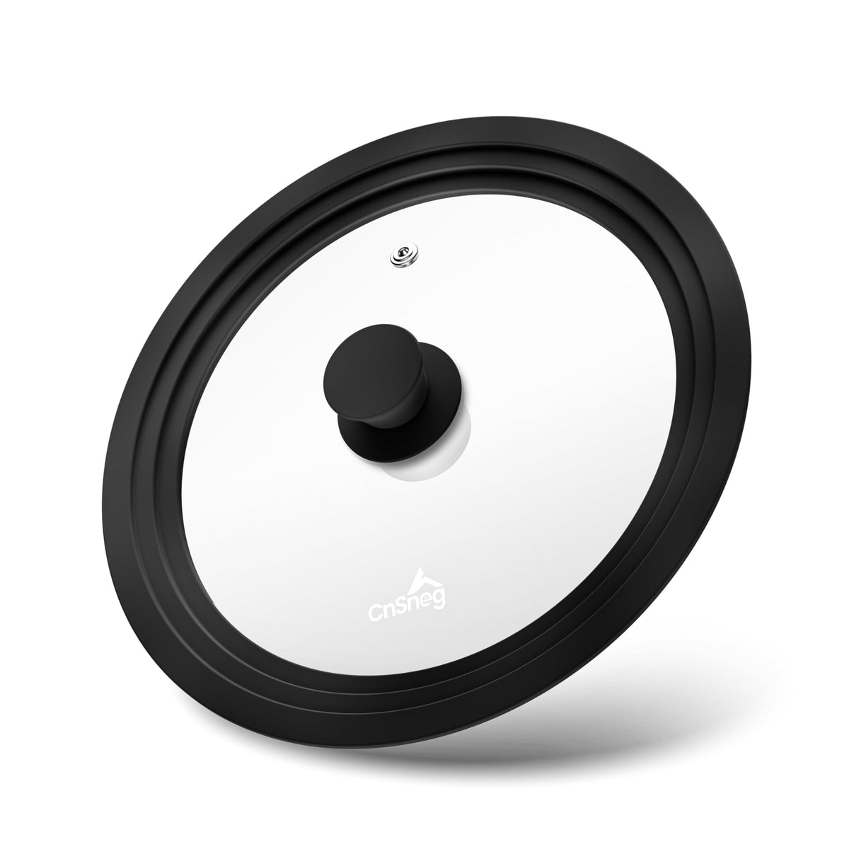 Tempered Glass Pot Lid with Silicone Rim, 10.5", 11" and 12" M381