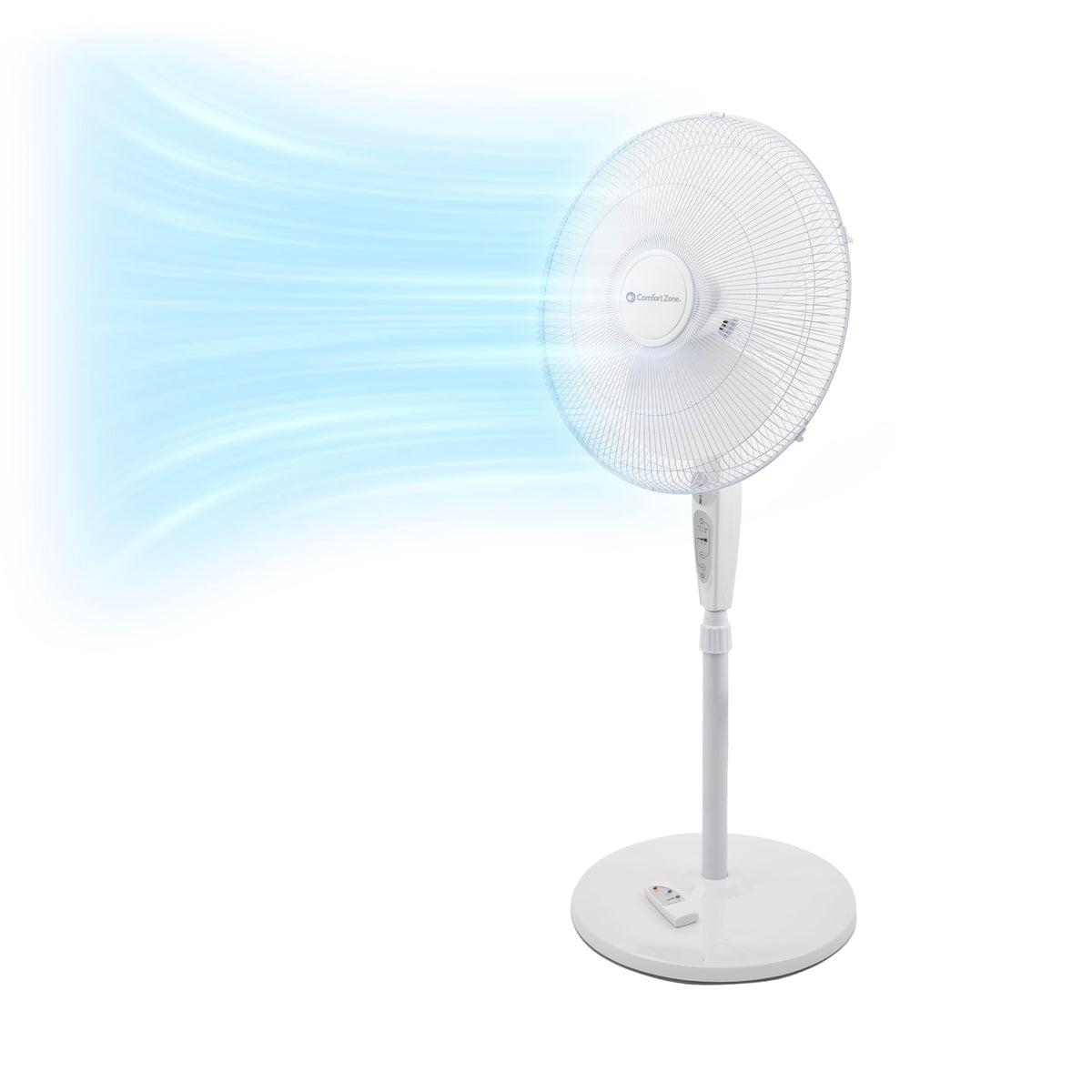 18-Inch Oscillating Pedestal Fan with Remote Control S8513