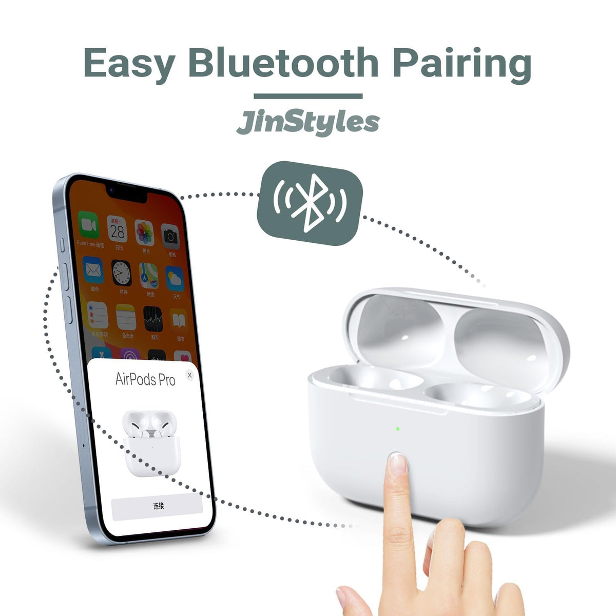 Wireless Charging Case for AirPods Pro 2nd & 1st Generation A987439
