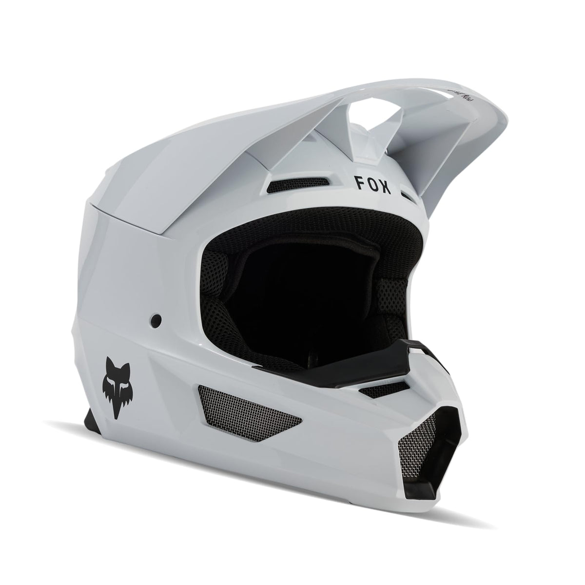 Matte White Motocross Helmet Y184836