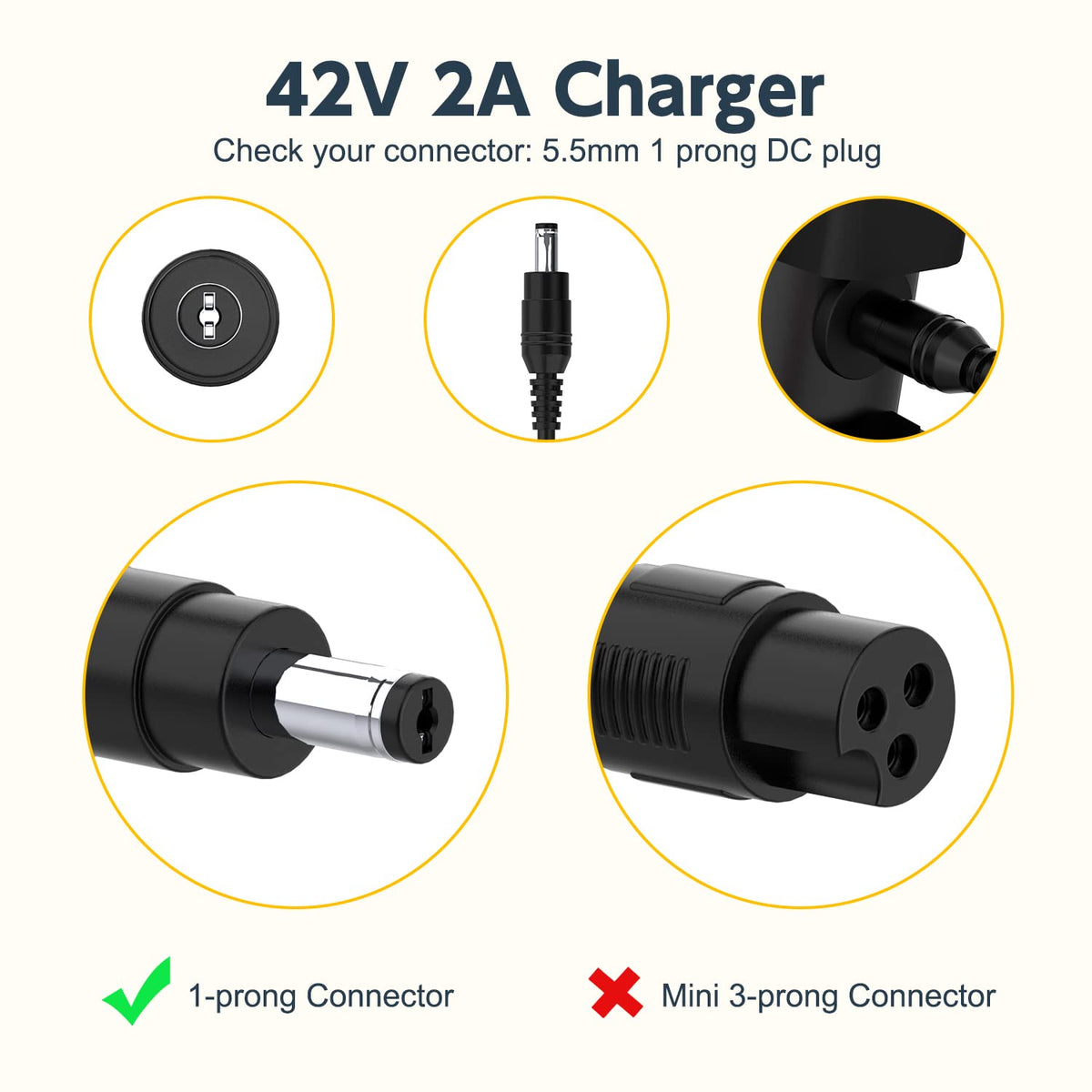 42V AC Adapter Charger S407779