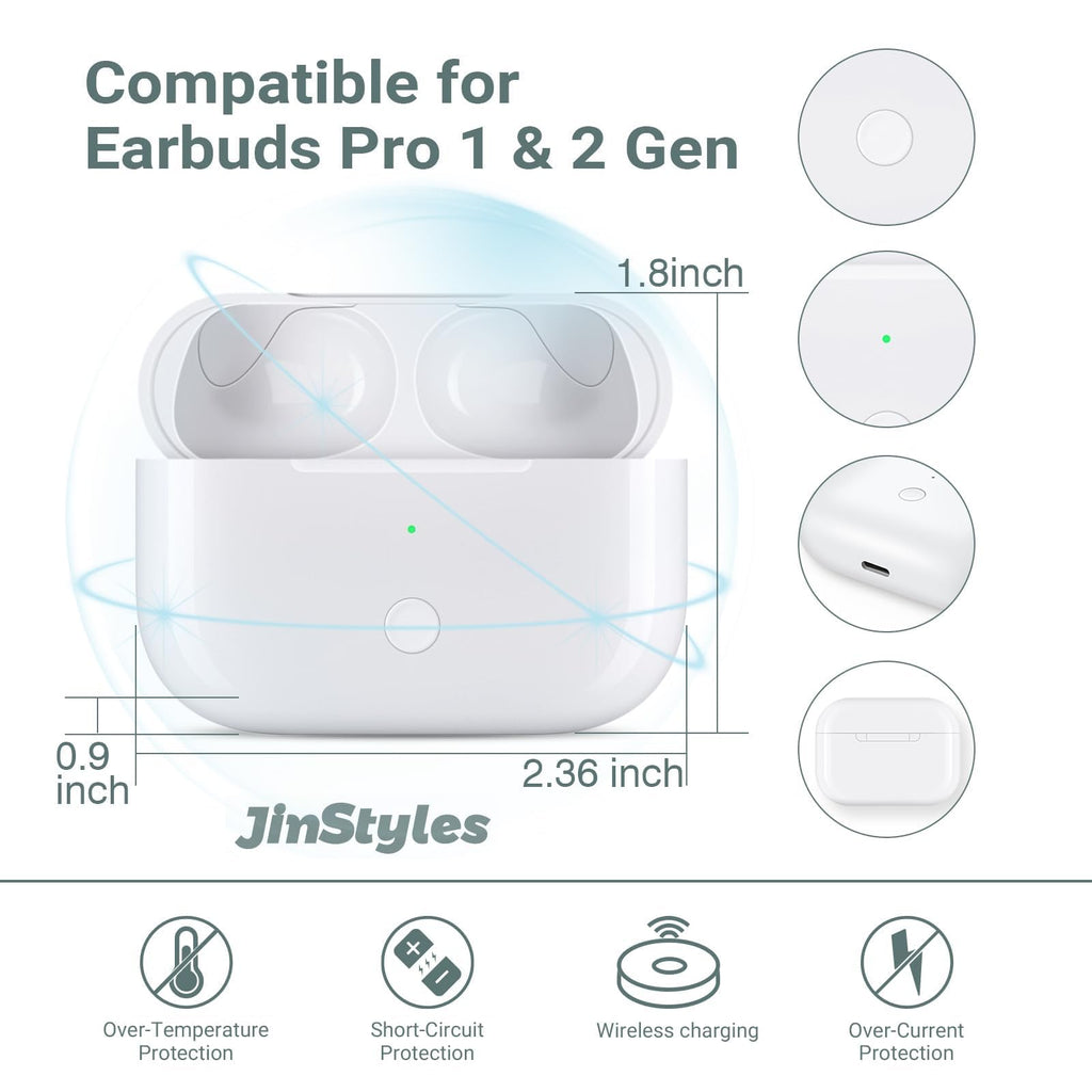 Wireless Charging Case for AirPods Pro 2nd & 1st Generation A987439
