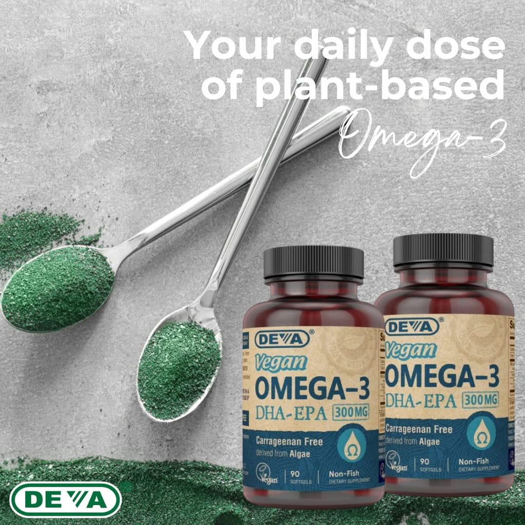 Vegan Omega-3 DHA EPA 300 mg 90 Softgels Z363