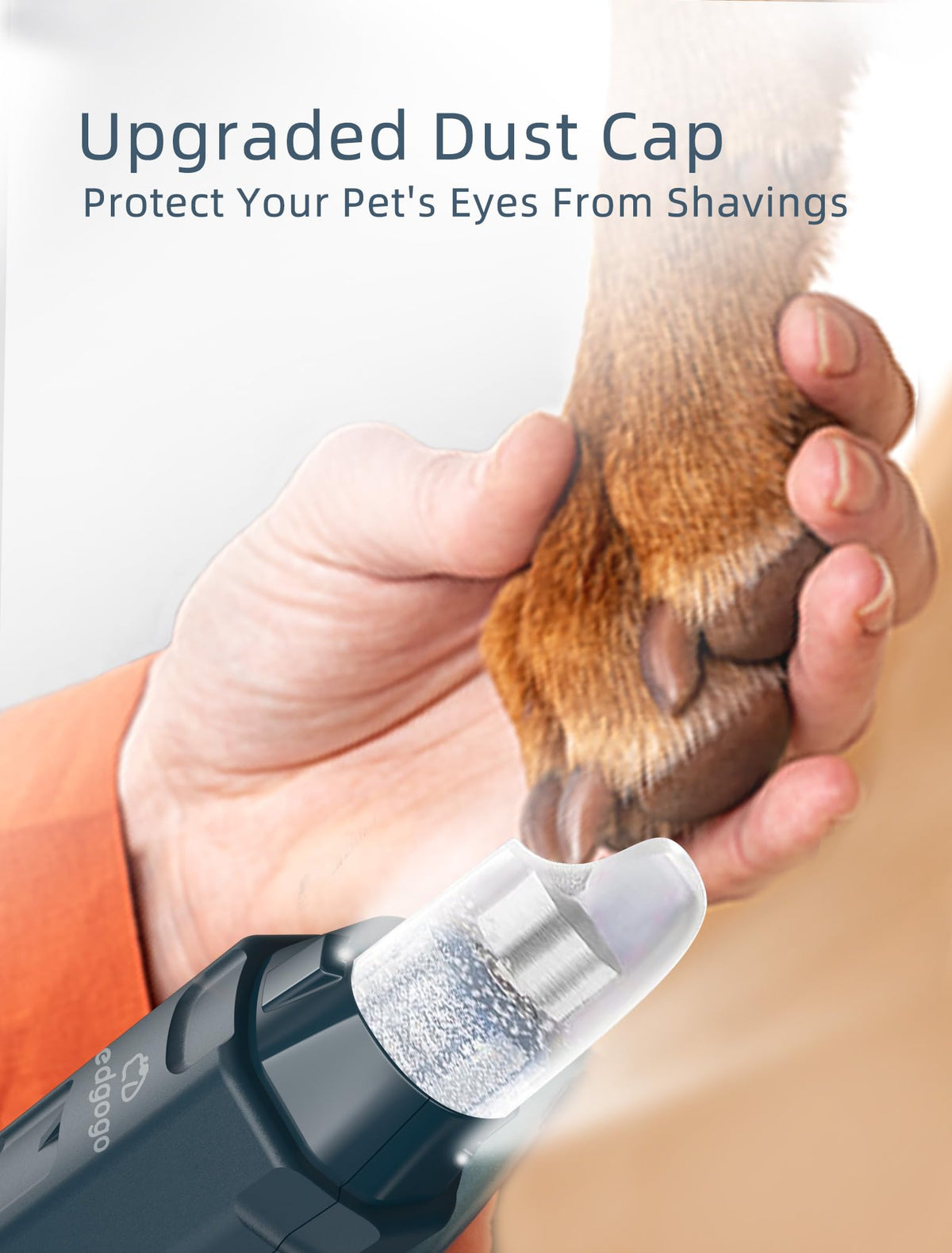 Dog Nail Grinder with 2 LED Lights Q9906