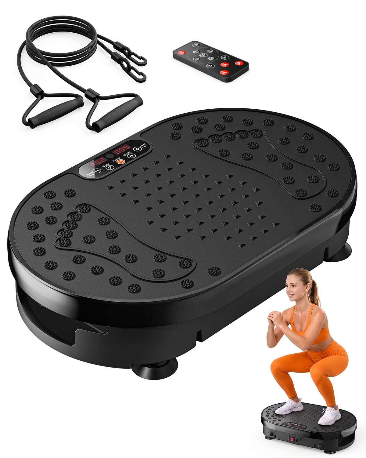 Vibration Plate Exercise Machine with Remote Control B106269