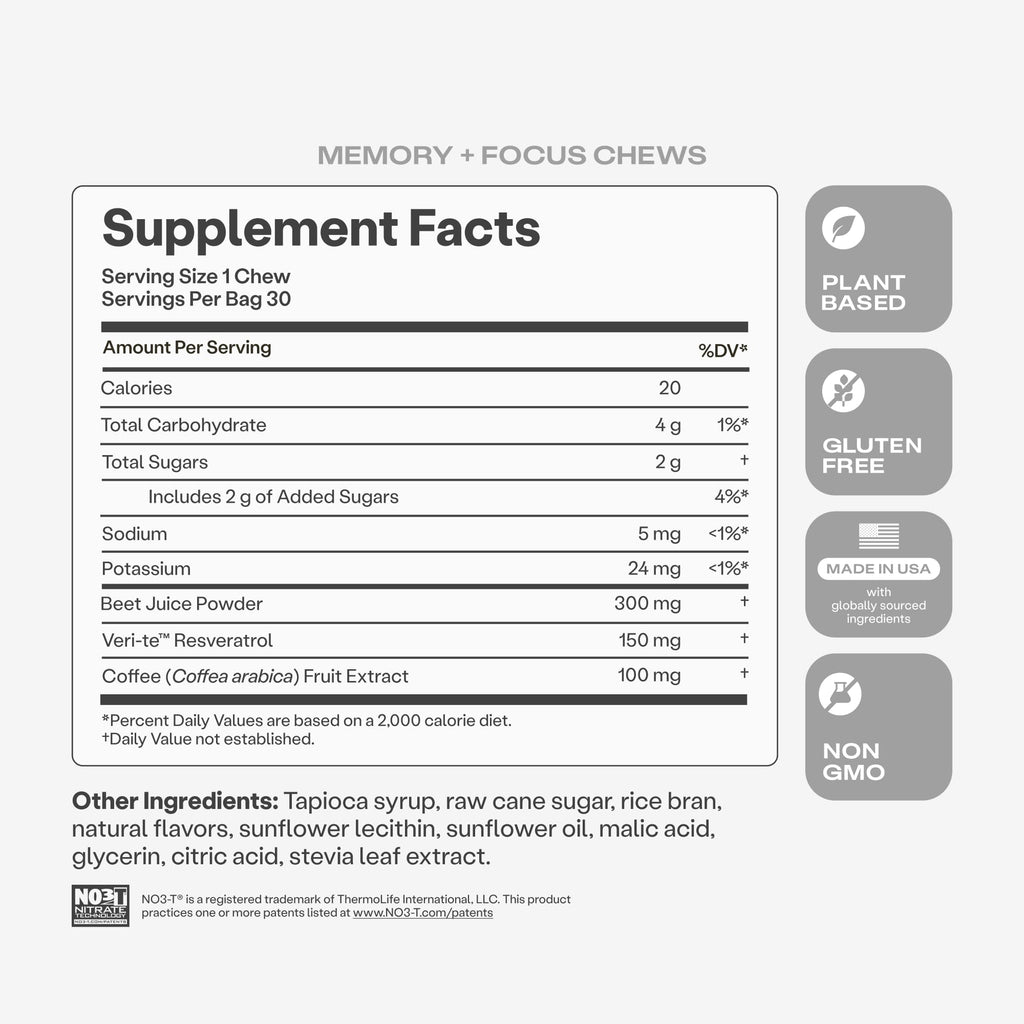 Blueberry Pomegranate Flavor 30 Ct Chews B2547