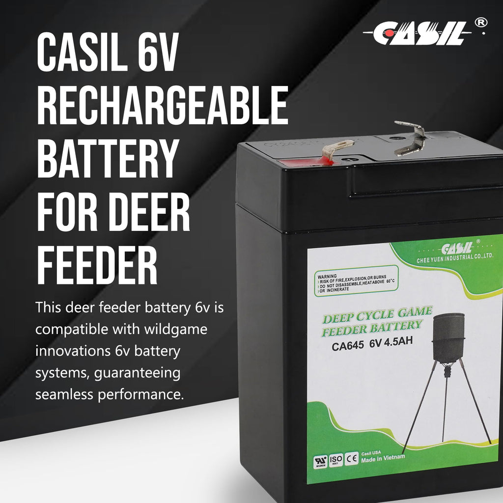 6V 4.5ah Rechargeable Battery F698