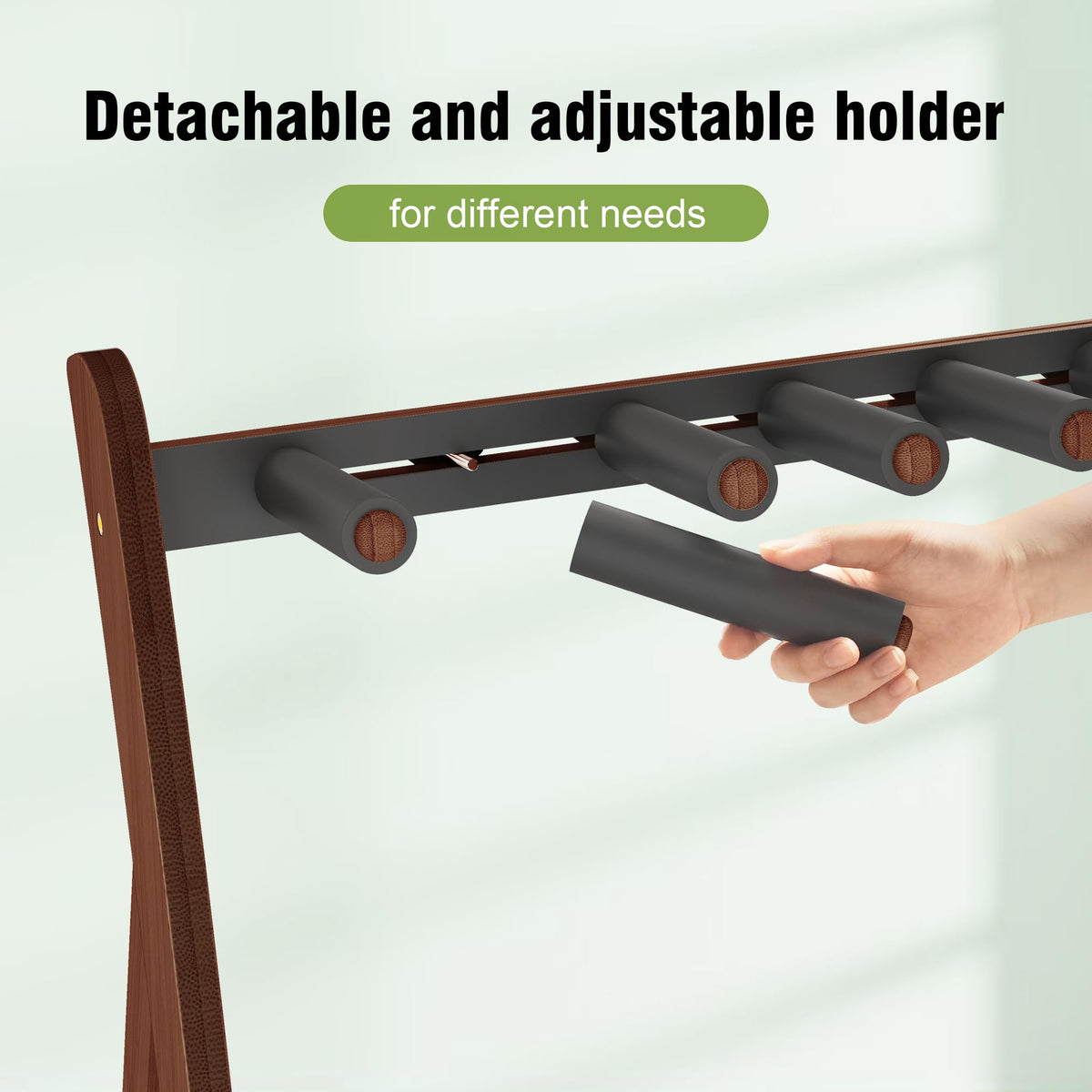 Foldable Adjustable Guitar Stand Rack with No-Slip Non-Scratch Padding S671