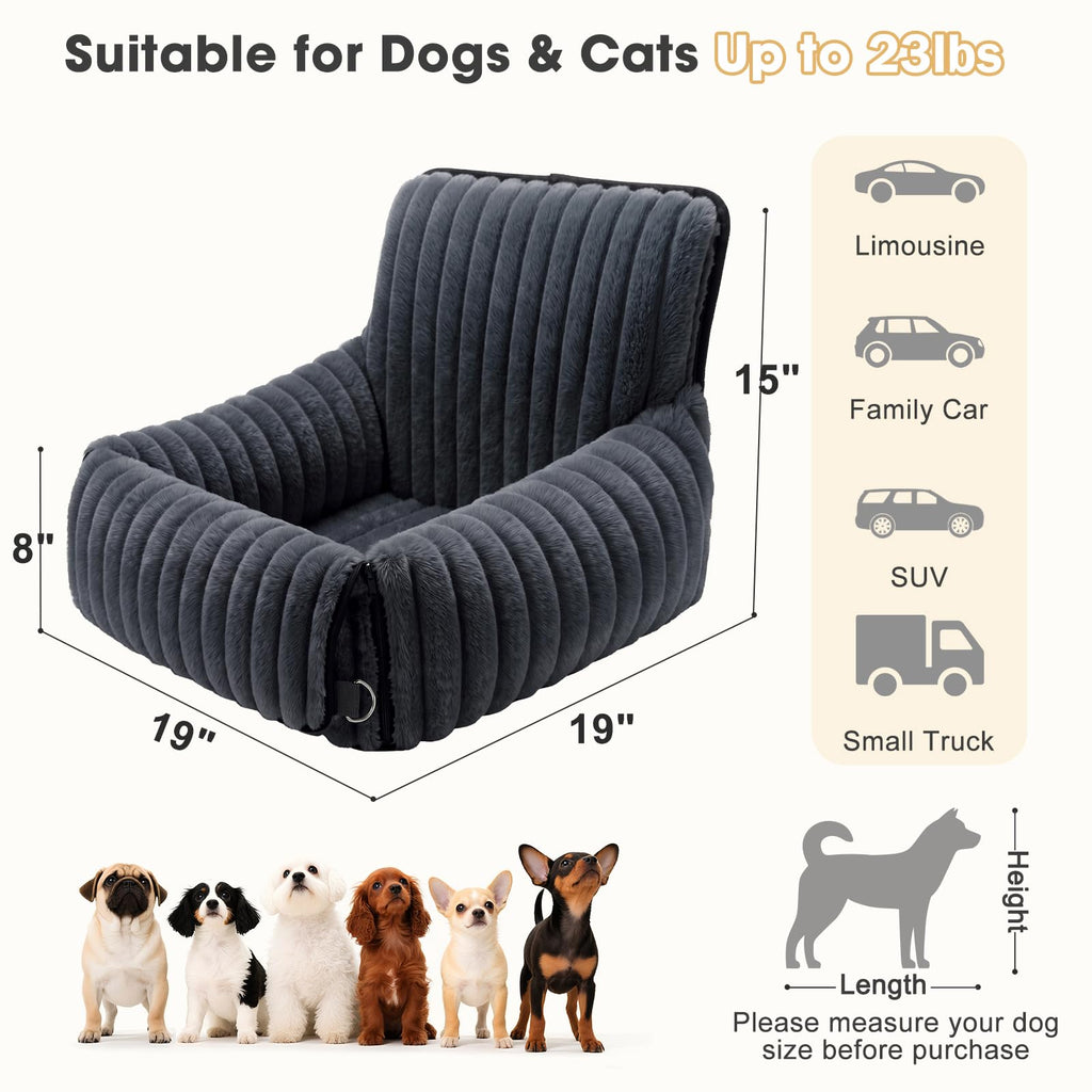 6-in-1 Dog Car Seat up to 23 lbs D35674
