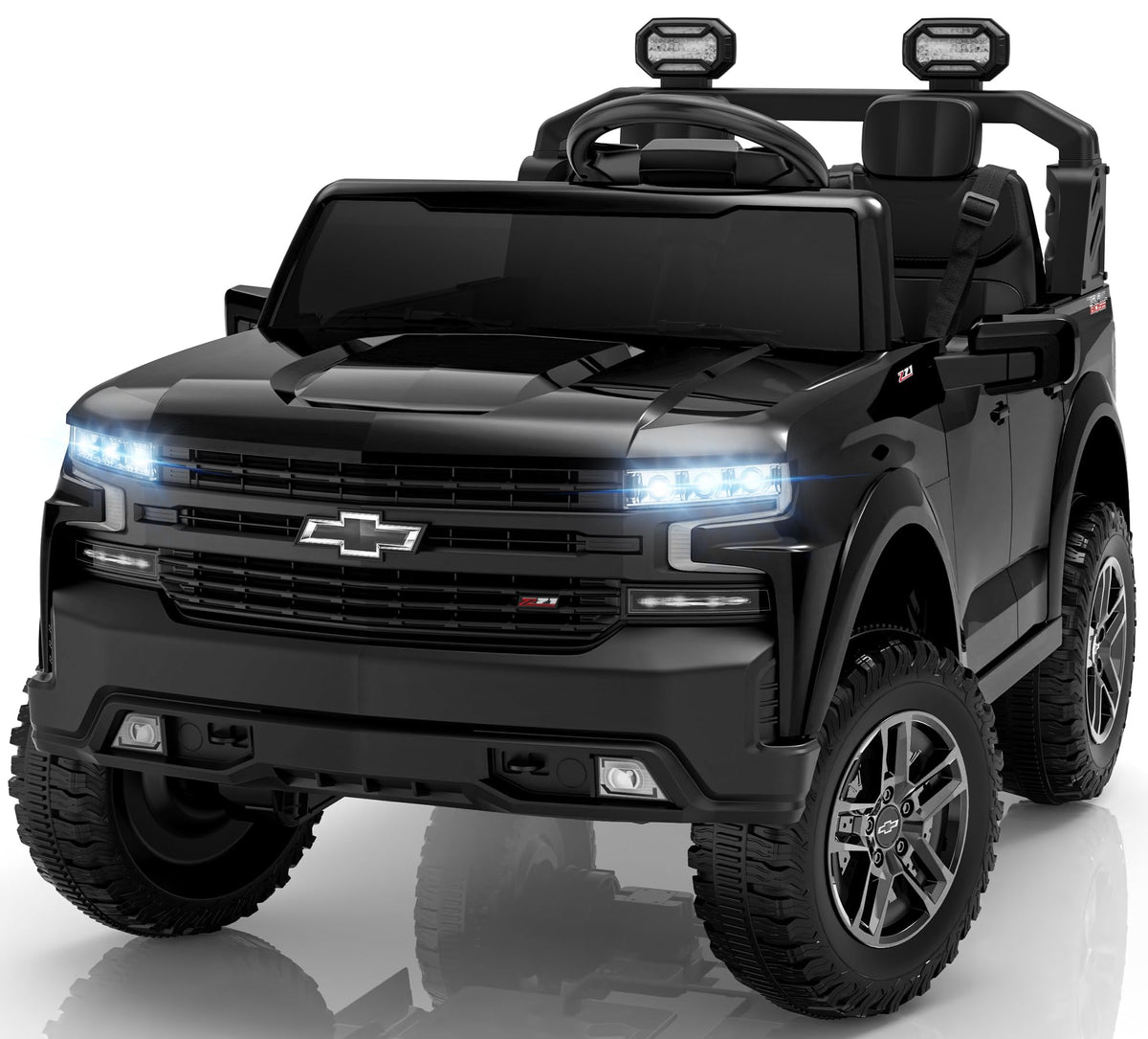 24V 2 Seater Ride on Car with Remote Control, Black G602